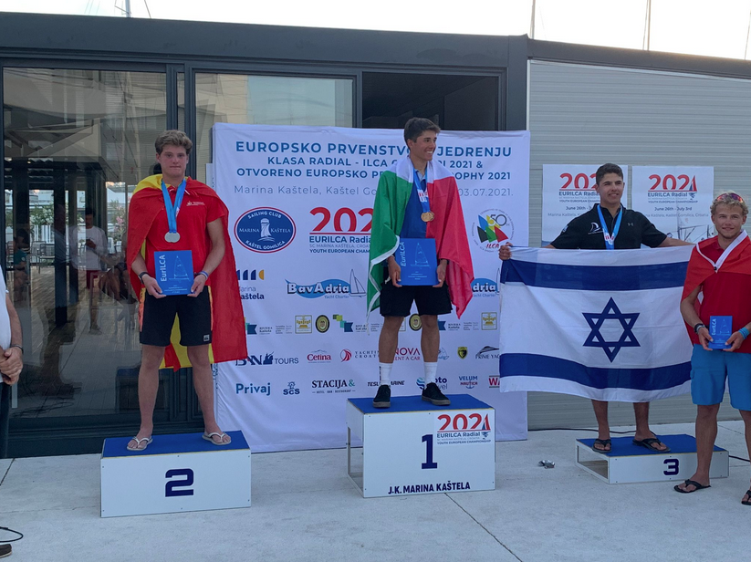 TRES PLATAS PARA REGATISTAS BALEARES EN EL EUROPEO DE ILCA 6 SUB-19